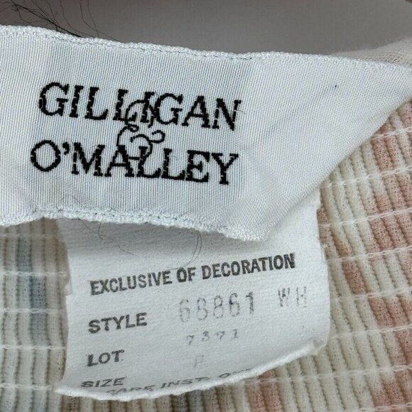 Gilligan & O'Malley Cottage Core Floral Vintage Nightgown smocked hooded medium - Picture 10 of 16